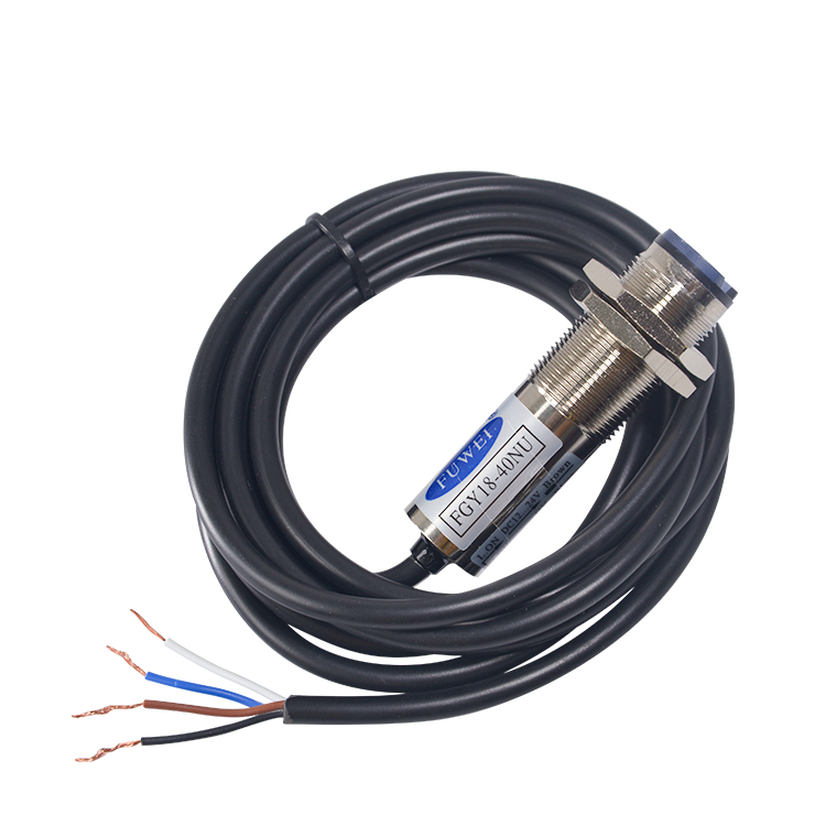 FGY18-40NU FGY18-40PU 원형 M18 금속 확산 반사 전기 눈 감지 거리 40CM 광전 센서 [FUWEI-04]