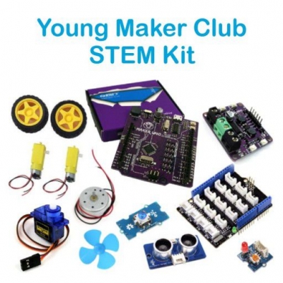 영 메이커 클럽 STEM 키트 - 아두이노 학습용 키트 (Maker UNO 포함) [KIT-YMC]