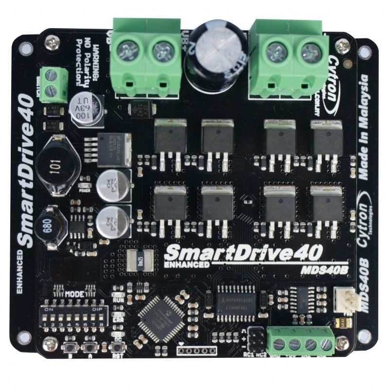 Enhanced SmartDrive40 - 10-45V 40A DC 모터 드라이버 모듈 [MDS40B]
