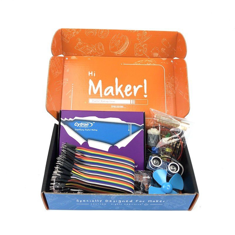 Maker UNO X 러닝 박스 - Maker UNO X 학습 키트 [KIT-MUNOX-START]