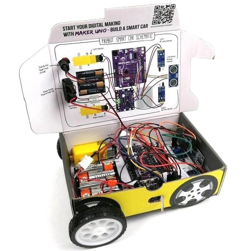 PikaBot - Maker UNO 스마트 카 키트 [KIT-PIKABOT]