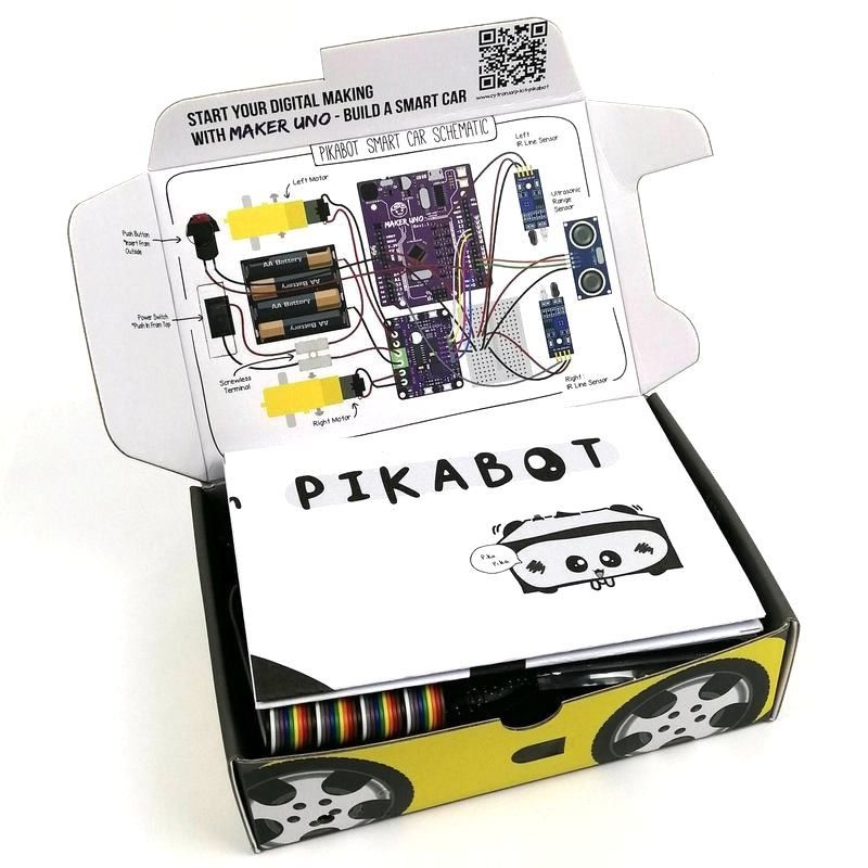 PikaBot - Maker UNO 스마트 카 키트 [KIT-PIKABOT]