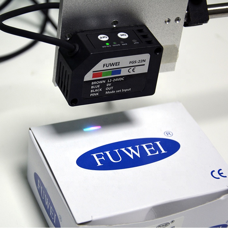 FGS-22N FGS-22P 색상인식 광전 센서 색상 보정 광전 스위치 RGB 컬러 마크 센서 [FUWEI-09]