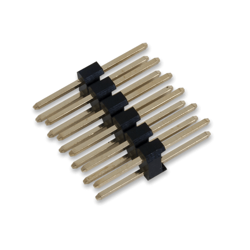 2.54mm 2x6 핀 헤더 (5개) [DGLT-240-062]