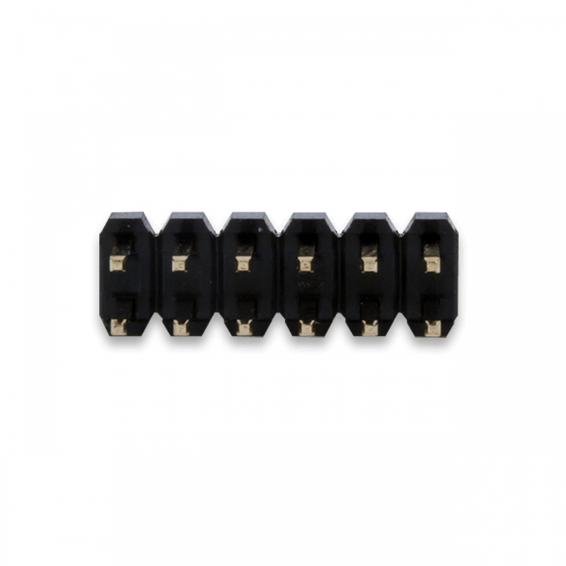 2.54mm 2x6 핀 헤더 (5개) [DGLT-240-062]