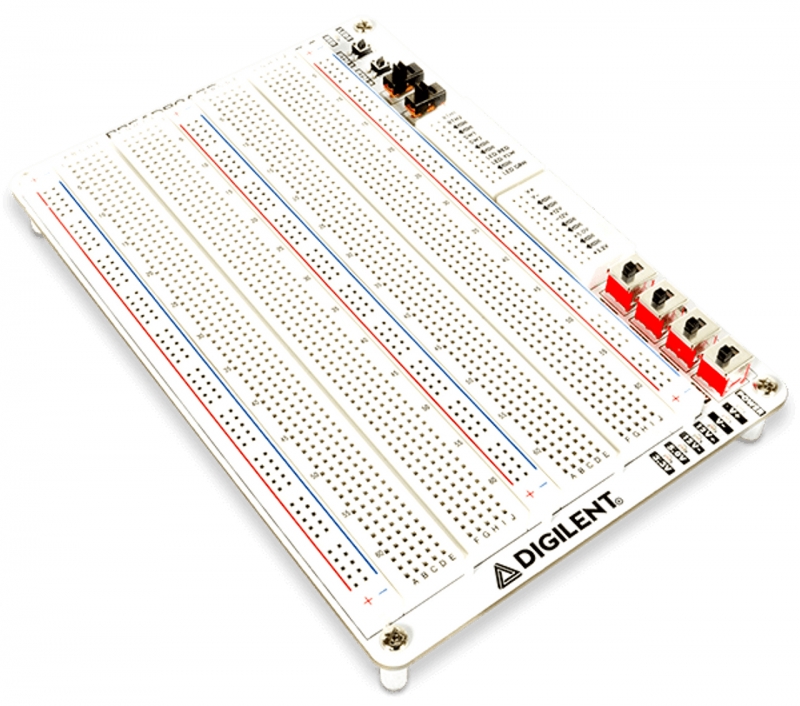 Breadboard Canvas (Analog Discovery Studio용 브레드보드) [DGLT-410-385]