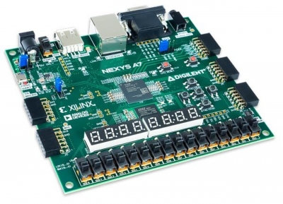 Nexys A7-100T - ECE 커리큘럼용 FPGA 트레이너 보드 [DGLT-410-292]