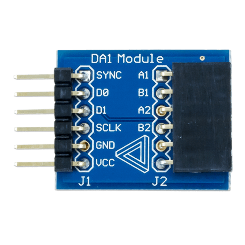 Pmod DA1 - AD7303 4채널 8비트 D/A 출력 모듈 [DGLT-410-063]