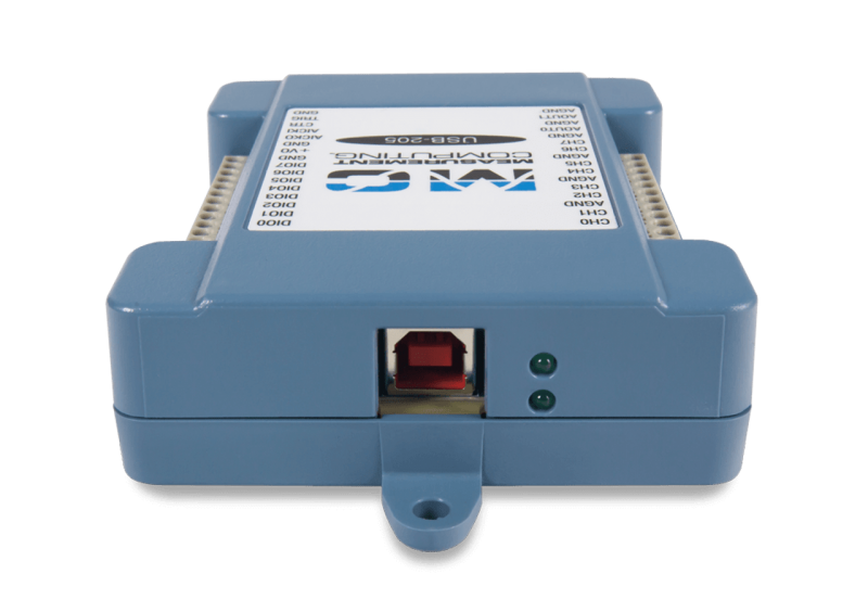 MCC USB-201 - 싱글 게인 다기능 USB DAQ 장치 [DGLT-6069-410-058]