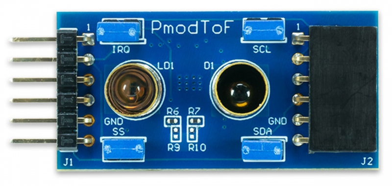 Pmod ToF - ISL29501 ToF 센서 모듈 [DGLT-410-392]