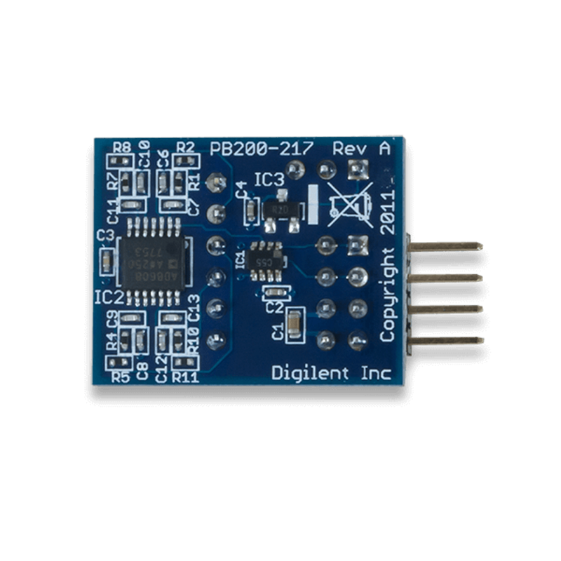 Pmod AD2 - AD7991 4채널 12비트 A/D 컨버터 모듈 [DGLT-410-217]