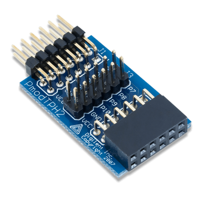 Pmod TPH2 - 12핀 테스트 포인트 헤더 모듈 [DGLT-410-135]