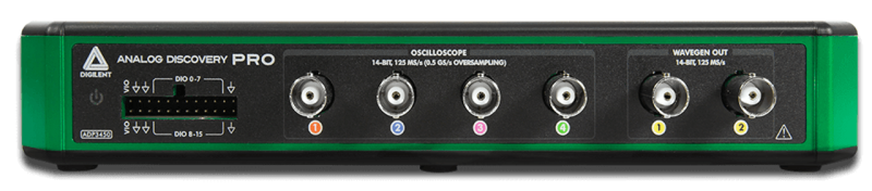 Analog Discovery Pro 3450 - 휴대용 고분해능 혼합 신호 오실로스코프 [DGLT-410-394]