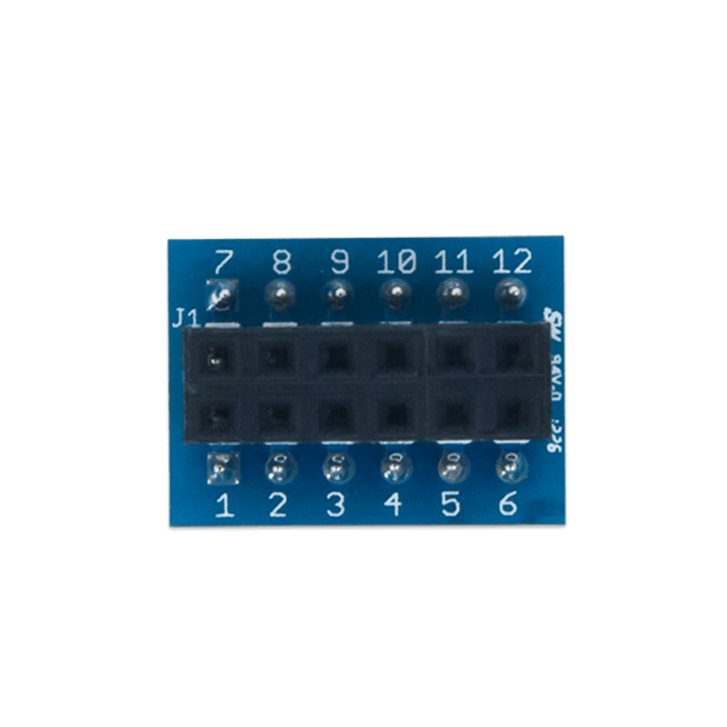 Pmod DIP - DIP to 12핀 Pmod 어댑터 모듈 [DGLT-410-261]