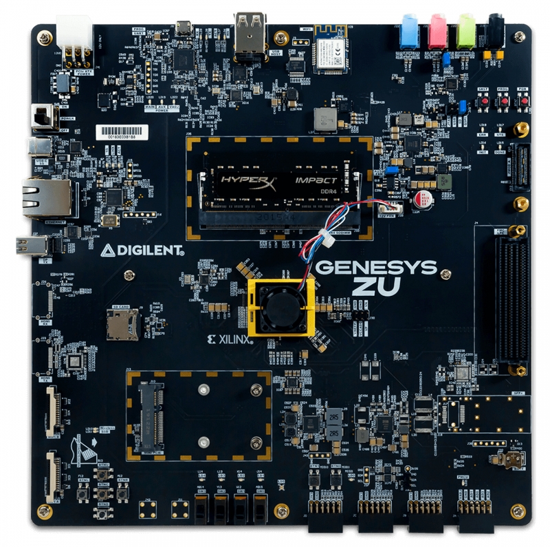 Genesys ZU-3EG - Zynq Ultrascale+ MPSoC 개발 보드 [DGLT-410-383-3EG]