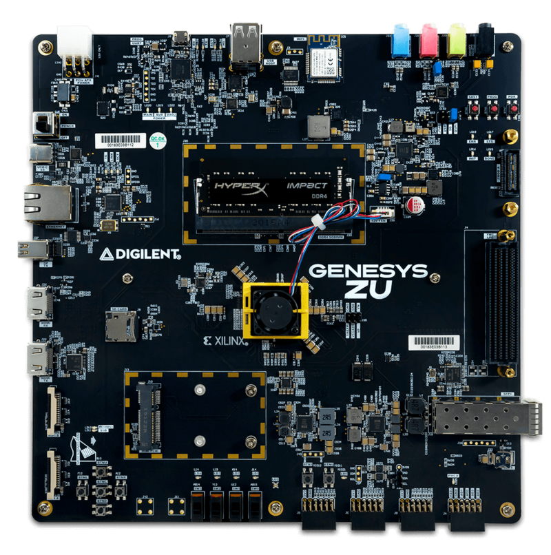 Genesys ZU-5EV - Zynq Ultrascale+ MPSoC 개발 보드 [DGLT-410-383-5EV]
