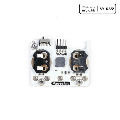 Power:bit - 마이크로비트 v1/v2 CR2025 배터리 전원 확장 보드 [EF03409]
