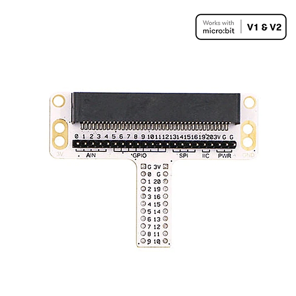 마이크로비트 v1/v2 브레드보드 어댑터 보드 [EF03404]