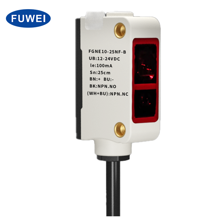 FGNE10-25NF-B FGNE10-25PF-B IP67 배경 억제 광전 센서 FGS BGS 전환 범용 하우징 [FUWEI-18]
