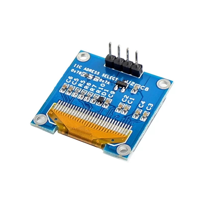 SSD1306 I2C 0.96인치 128x64 모노크롬 OLED 모듈 [DO1286496BY]
