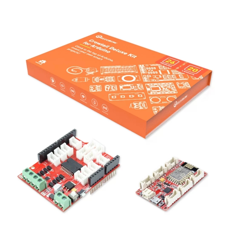 아두이노 Crowtail 디럭스 키트 (Crowtail ESP8266 NodeMCU 포함) [SEA0003T]