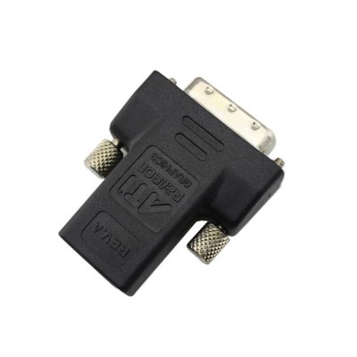 DVI-D(Dual link) male to HDMI female 어댑터 [RPA24106R]