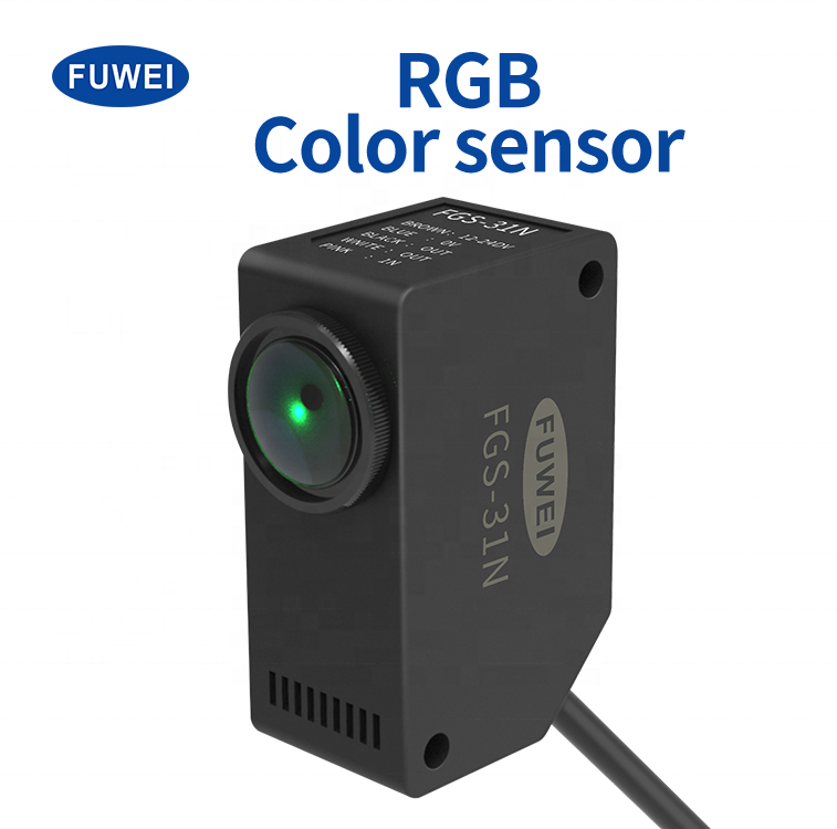 FGS-31N FGS-31P 적외선 고정밀 컬러 라벨 광전 감지 스위치 색상 인식 센서 [FUWEI-34]