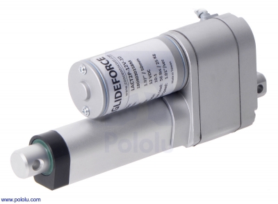 Concentric Glideforce LACT2P-12V-20 - 경량용 1.97인치 스트로크 50kgf 0.57in/s 12V 리니어 액추에이터 (피드백 포텐시오미터 내장) [PLLU-2303]