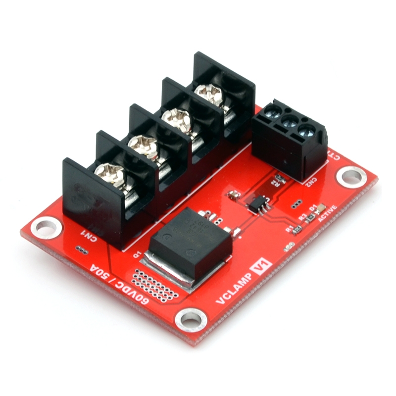 Basicmicro VClamp - RoboClaw/MCP 모터 컨트롤러용 손상 방지 볼테이지 클램프 어댑터 모듈 [PLLU-3597]