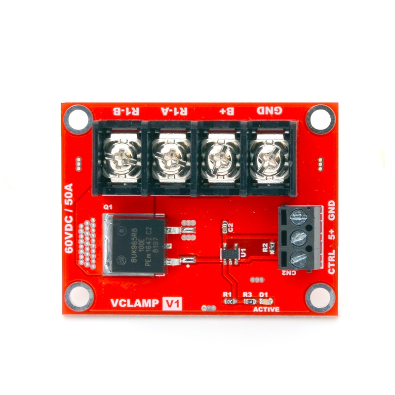 Basicmicro VClamp - RoboClaw/MCP 모터 컨트롤러용 손상 방지 볼테이지 클램프 어댑터 모듈 [PLLU-3597]
