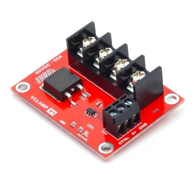 Basicmicro VClamp - RoboClaw/MCP 모터 컨트롤러용 손상 방지 볼테이지 클램프 어댑터 모듈 [PLLU-3597]