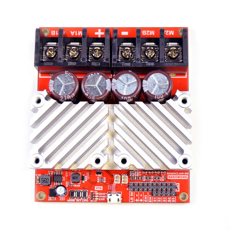 Basicmicro RoboClaw 2x60AHV - 2채널 10.5-60V 60A 모터 컨트롤러 모듈 [PLLU-3583]