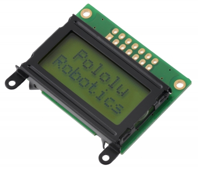 HD44780U 8×2 병렬 인터페이스 캐릭터 LCD(DMC50448N-AAE-AD) 모듈 [PLLU-356]