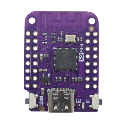 LOLIN S2 mini - ESP32-S2FN4R2 와이파이 보드 [WEMOS-015]