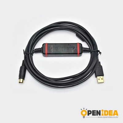 Amsamotion PLC 프로그래밍 케이블 FTDI USB-SC09-FX 다운로드 케이블 금도금 [OPEN-BF006-002]