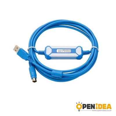 Amsamotion PLC 프로그래밍 케이블 USB-SC09-FX 다운로드 케이블 금도금 [OPEN-BF006-004]