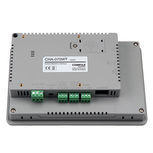 CHA-070WT (HMI/휴먼 머신 인터페이스/MMI/터치 스크린)