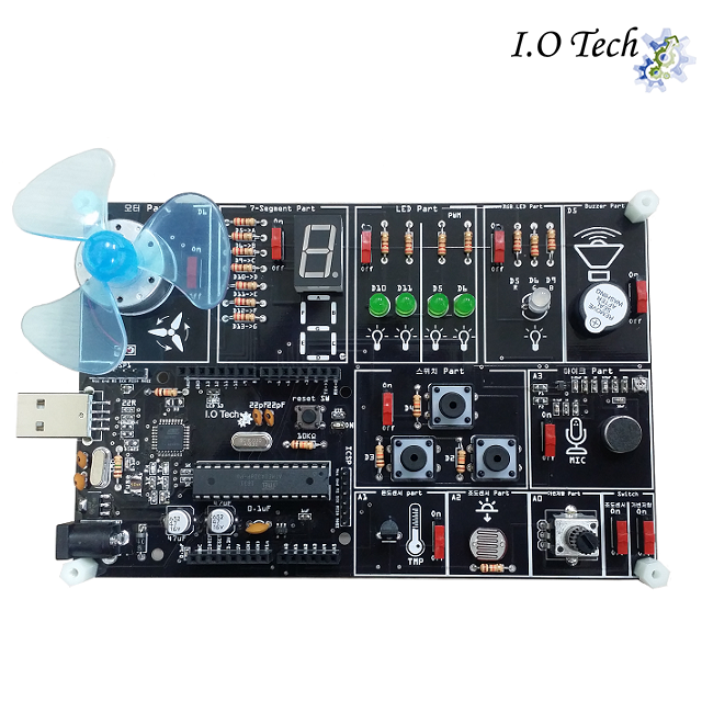 I.duino Entry Kit 아두이노를 엔트리로 활용하는 사람을 위한 일체형 키트