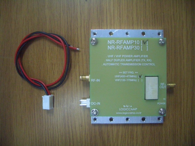 400-470MHz 대역 무선 증폭기 5W (최대 10W) - 송-수신기용