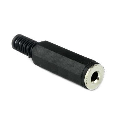 3.5mm 스테레오 헤드폰 플러그 연결용 잭 (3.5mm Stereo Headphone Plug Connection Jack)