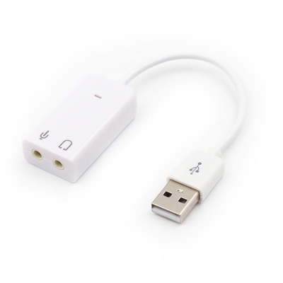 USB 사운드 카드 (USB Virtual Sound Card) (3D Virtual 7.1Channel External USB Sound Card)
