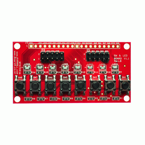 스위치LED모듈 (SW & LED Board V1.1) (NER-1093)