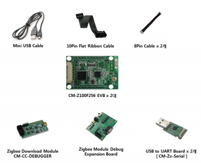 CM-Z100F256 Zigbee Start Kit (2.4GHz 지그비 모듈)