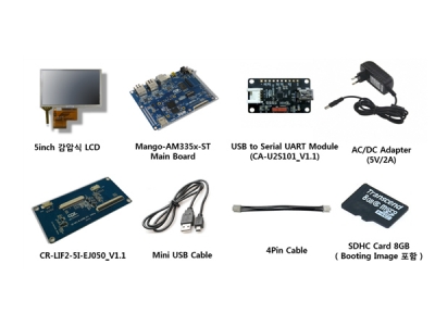 MangoAM335x-ST 5inch 감압식 LCD Start Kit