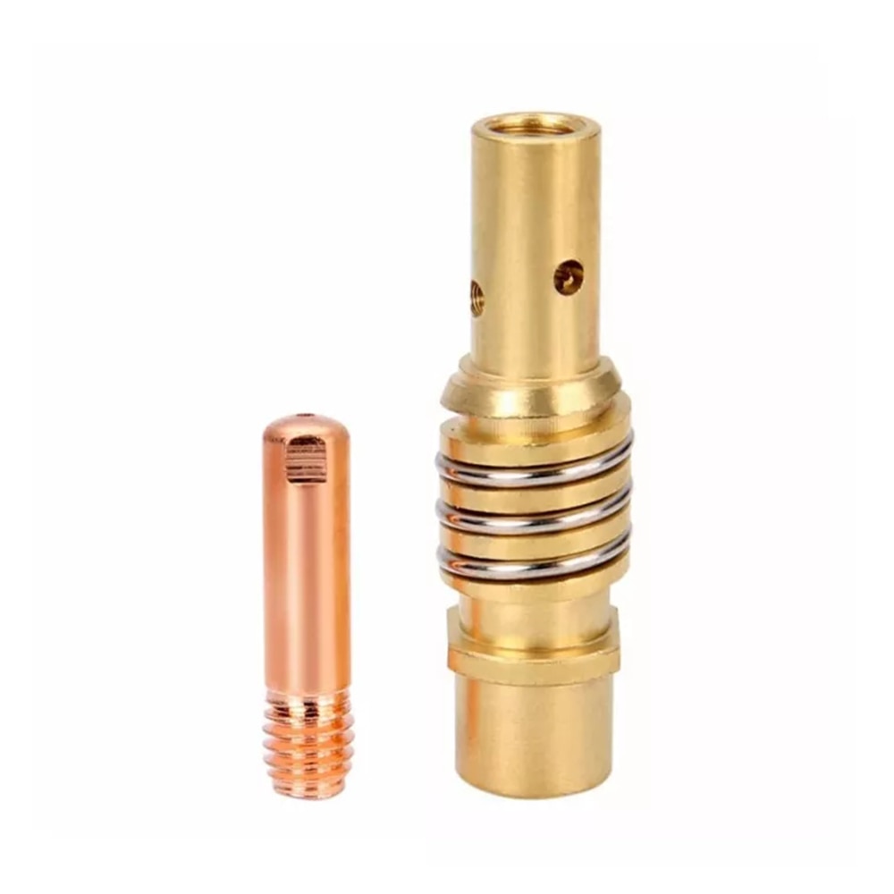 용접 토치 소모품 0.8mm 접촉 팁 가스 세라믹 노즐 15AK MIG MAG 용접 토치 12개 MB-15AK [OA48-174]