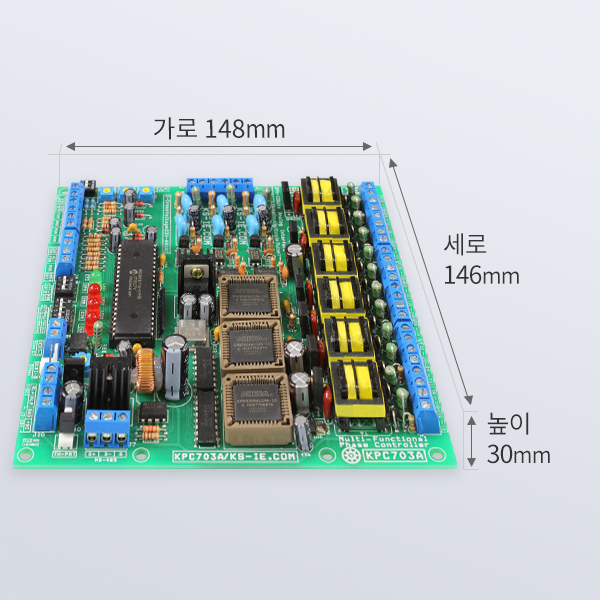 KPC703A - 삼상용 12bits 분해능 정밀 위상제어모듈