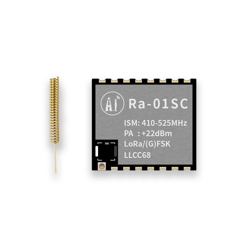 추천 Ra-01SC 모듈 LLCC68 칩 LoRa 무선 주파수 모듈 SPI 인터페이스 IPEX 안테나 [Ai-Thinker-85]