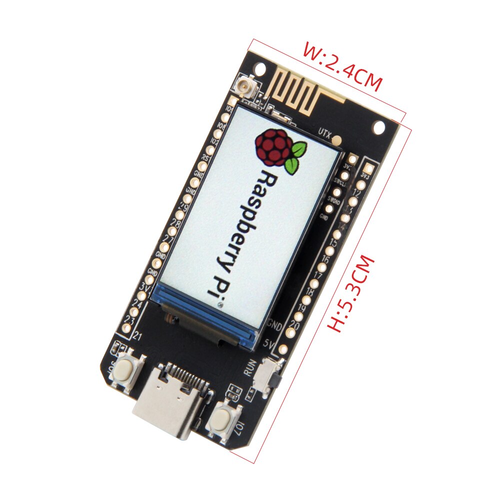T-PicoC3 ESP32-C3 RP2040 무선 WIFI 블루투스 모듈 개발 보드 Arduino 용 듀얼 MCU 1.14 인치 ST7789V 디스플레이 [LILYGO-30]