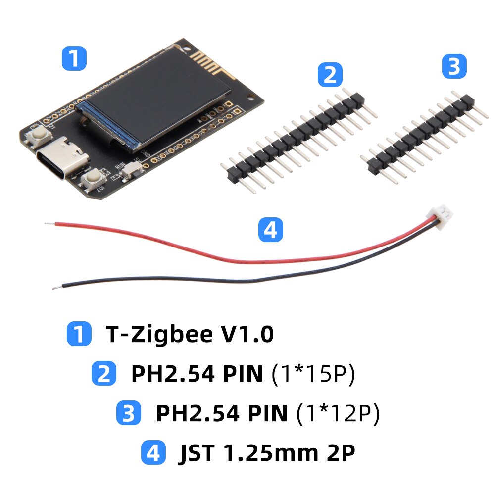 T-PicoC3 ESP32-C3 RP2040 무선 WIFI 블루투스 모듈 개발 보드 Arduino 용 듀얼 MCU 1.14 인치 ST7789V 디스플레이 [LILYGO-30]