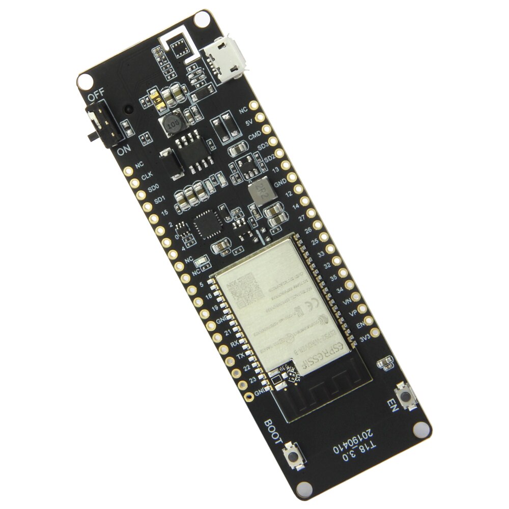 T-Energy ESP32-WROVER-B ESP32 8MByte PSRAM WiFi 및 블루투스 모듈 18650 배터리 개발 보드 [LILYGO-31]